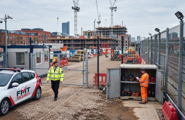 Prevent construction site theft with layered security measures